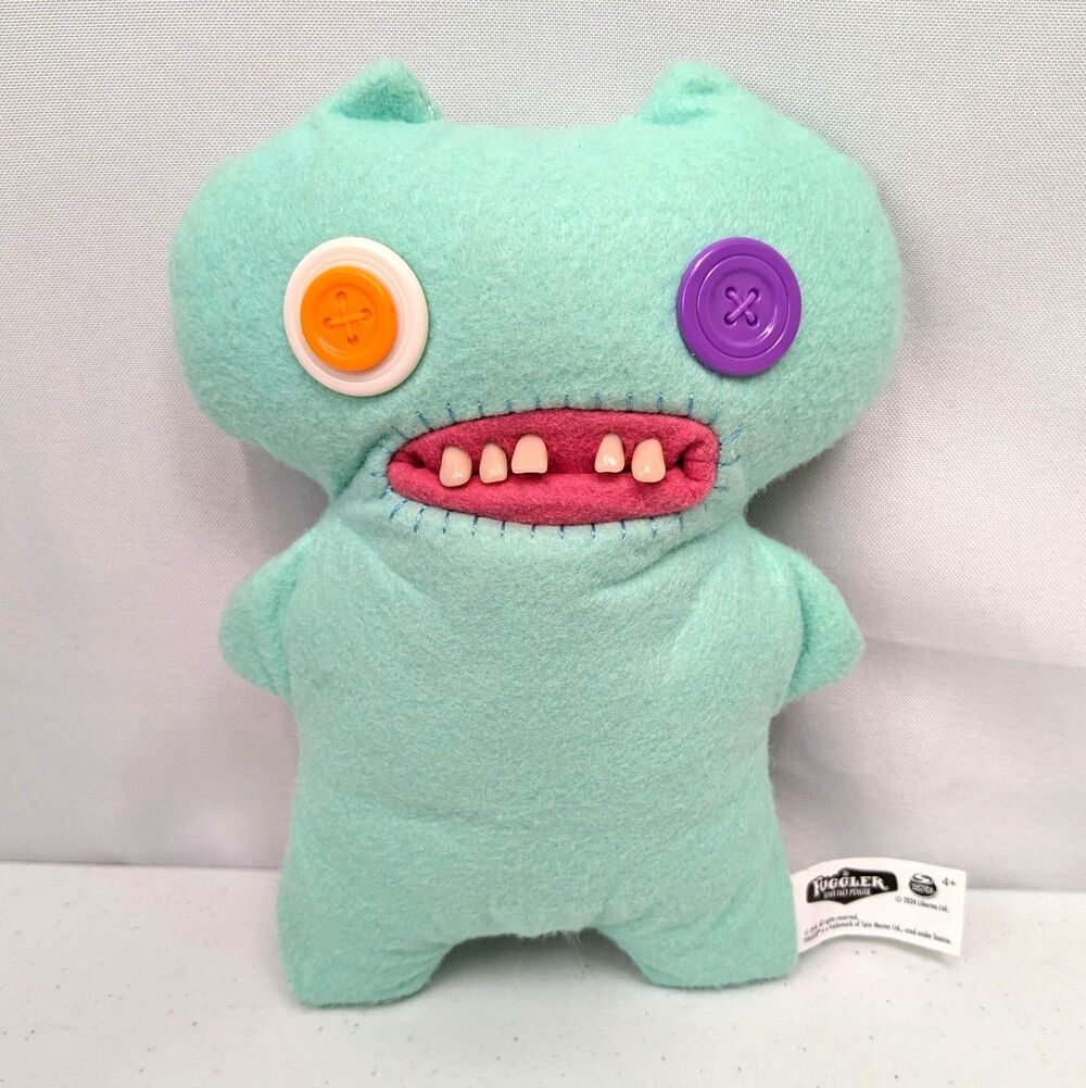 Fuggler Gap Tooth Blue Monster Laboratory Misfits Stuffed Plush Toy